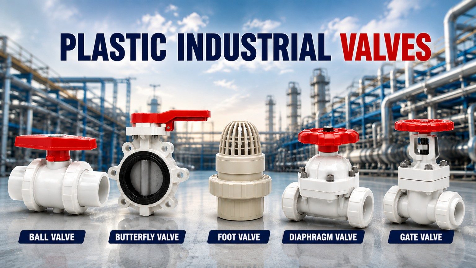 Plastic Industrial Valves